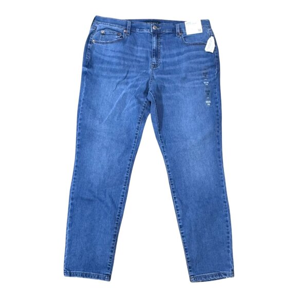 Aero High Rise Jegging Womens Size 18R Seriously Stretchy Denim Blue New w/ Tags - Picture 1 of 9